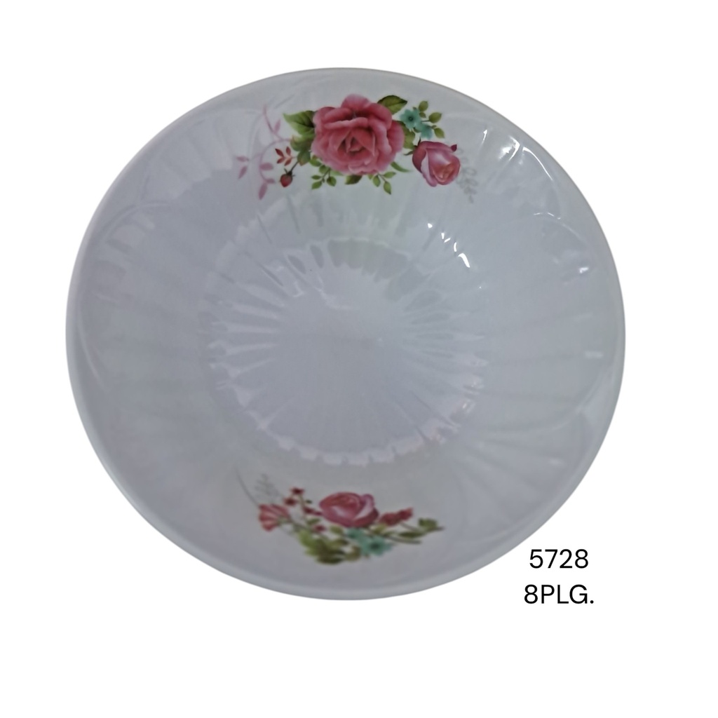 PLATO MM DECORADO DE 8PG CXB-240UD.