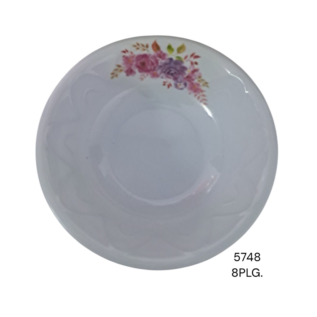 PLATO MM DECORADO DE 8PG CXB-240UD.