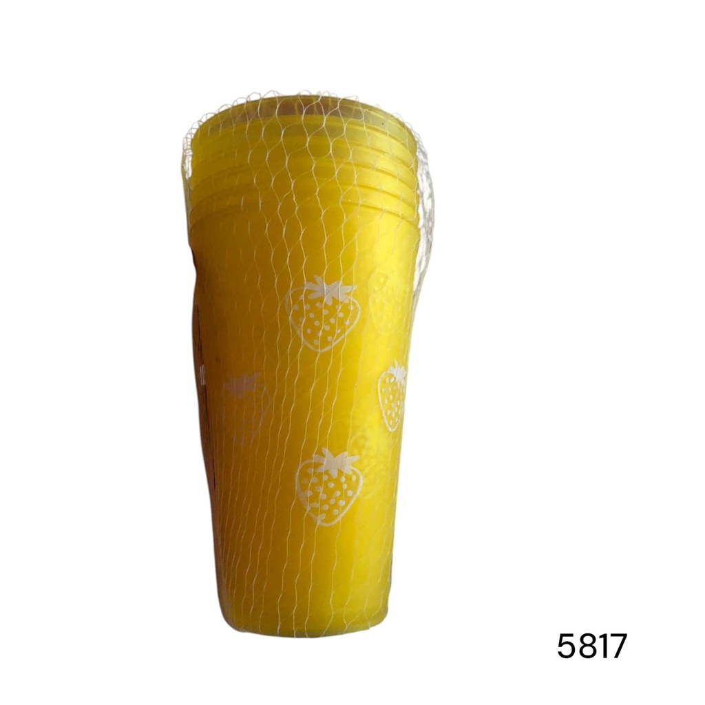 SET VASO X4 FRESA