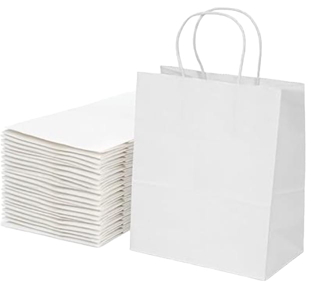 BOLSA CRAFT27X22X11CM BLANCO  PQT.12UD.   CXB-480 UD.