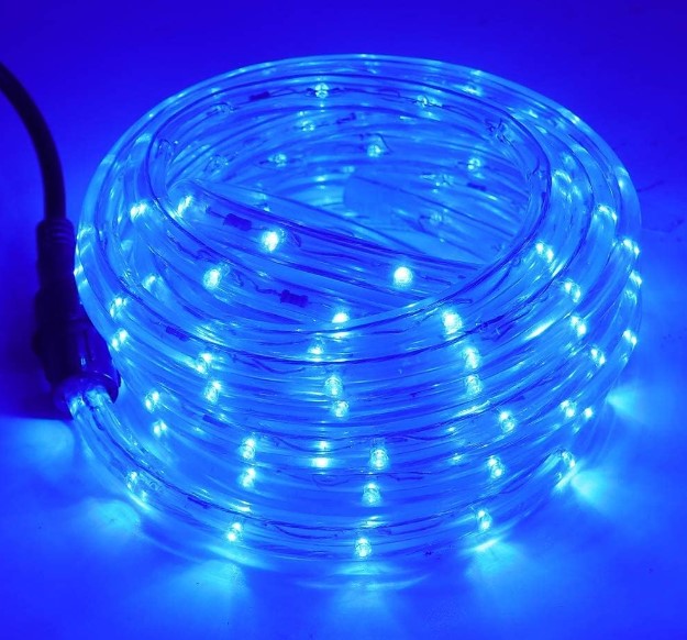 NAVIDAD MANGUERA 10M LUCES AZU