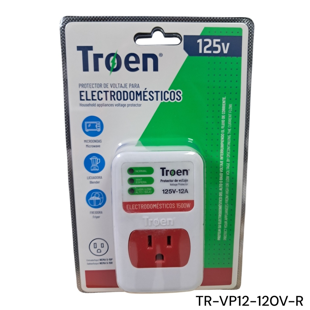 PROTECTOR VOLT TROEN PARA ELECTRO 125V