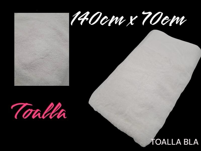 TOALLA BLANCA GRANDE 520X380X660MM   CXB-40UD.