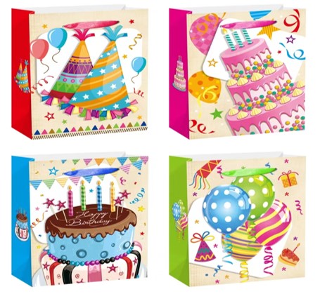 BOLSA CUMPLEAÑO (12PZA) S