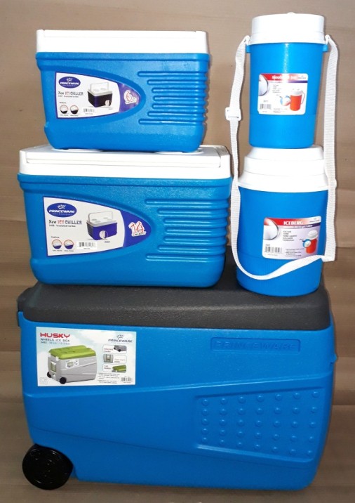 COOLER WHEELED PRINCEWARE SET 4PCS