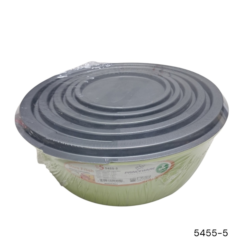 ENVASE SET 5PCS PRINCEWARE