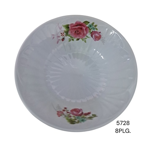 [5728] PLATO MM DECORADO DE 8PG CXB-240UD.