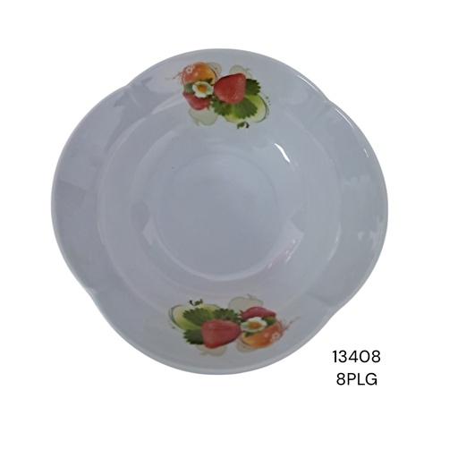 [13408] PLATO MM DECORADO DE 8PG CXB-240UD.