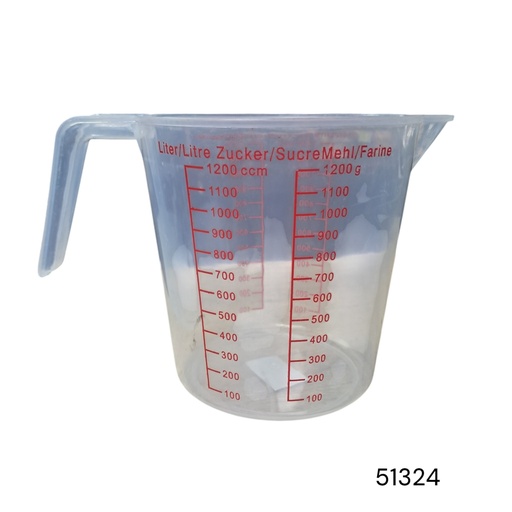 [51324] TAZA DE MEDIR PLASTICA1200ML