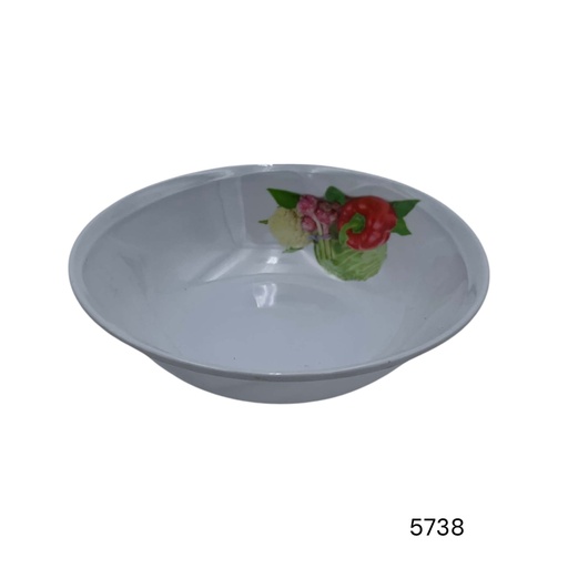 [5738] PLATO MM DECORADO 8PG VEG