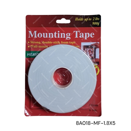 [8A018-MF-1.8X5] TAPE DOBLE CONTACTO 24 PZS