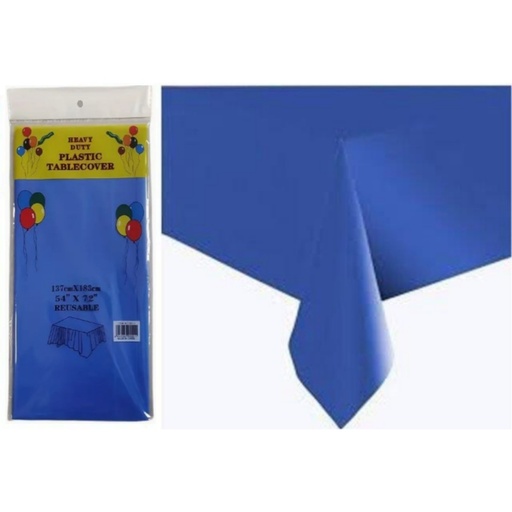 [CA-0065AZU] MANTEL 137X183CM 12PZ AZUL  CXB-120UD.