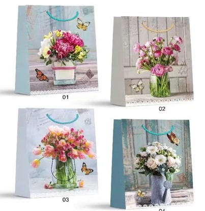 [CA-0082-M] BOLSA FLOR (12PZA) M