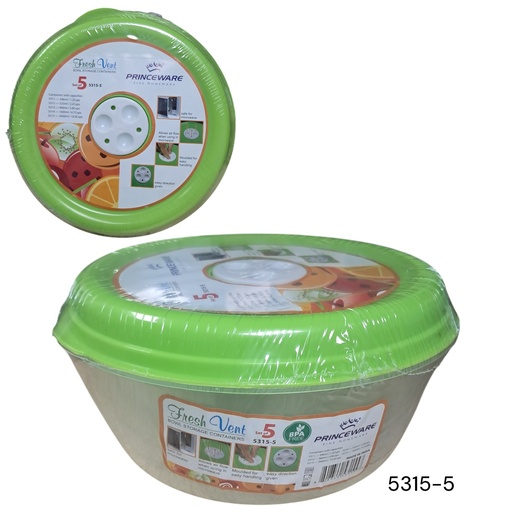 [5315-5] ENVASE SET 5 PCS PRINCEWARE