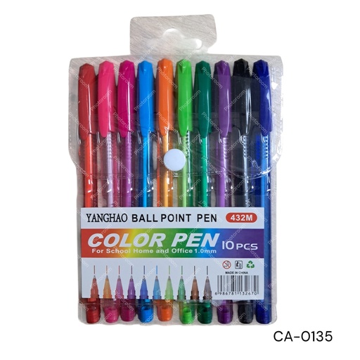 [CA-0135] BOLIGRAFO 10 COLORES  CXB-288 UD.
