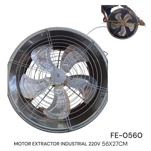 [FE-0560] MOTOR EXTRACTOR INDUSTRIAL 220V