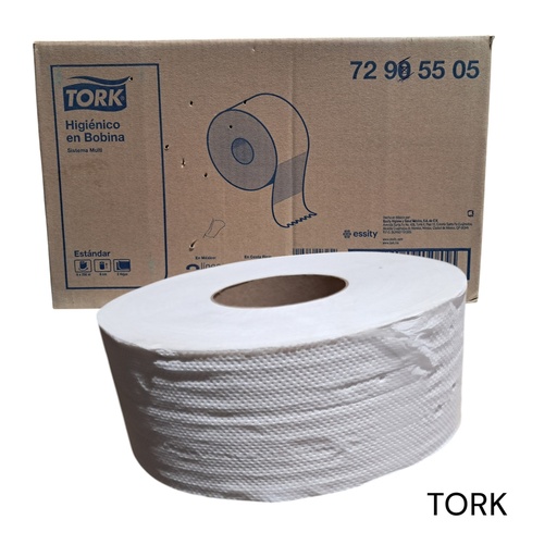 [TORK] PAPEL HIGIENICO EN BOBINA ESTANDAR CXC 6UD