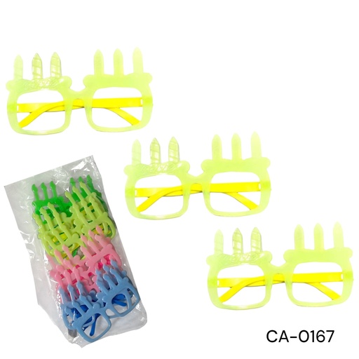 [CA-0167] LENTE FIESTA CUMPLEAÑOS FLUORECENTE